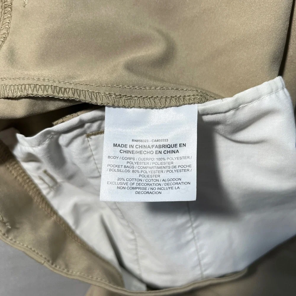 Nike Golf Shorts Standard Fit Mens 42 Tan Dri-FIT Athleisure Sporty